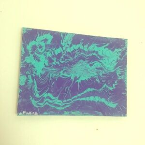 9x7 Marble Swirl canvas